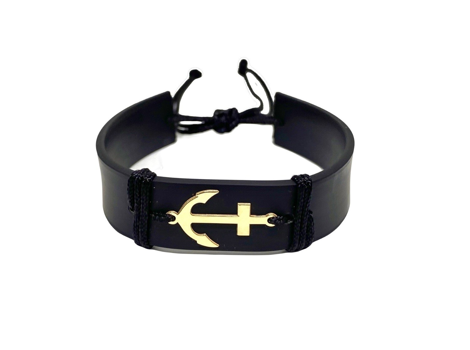 Anchor Rubber Bracelet