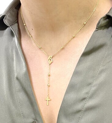 Rosary Style Upgraded Necklace