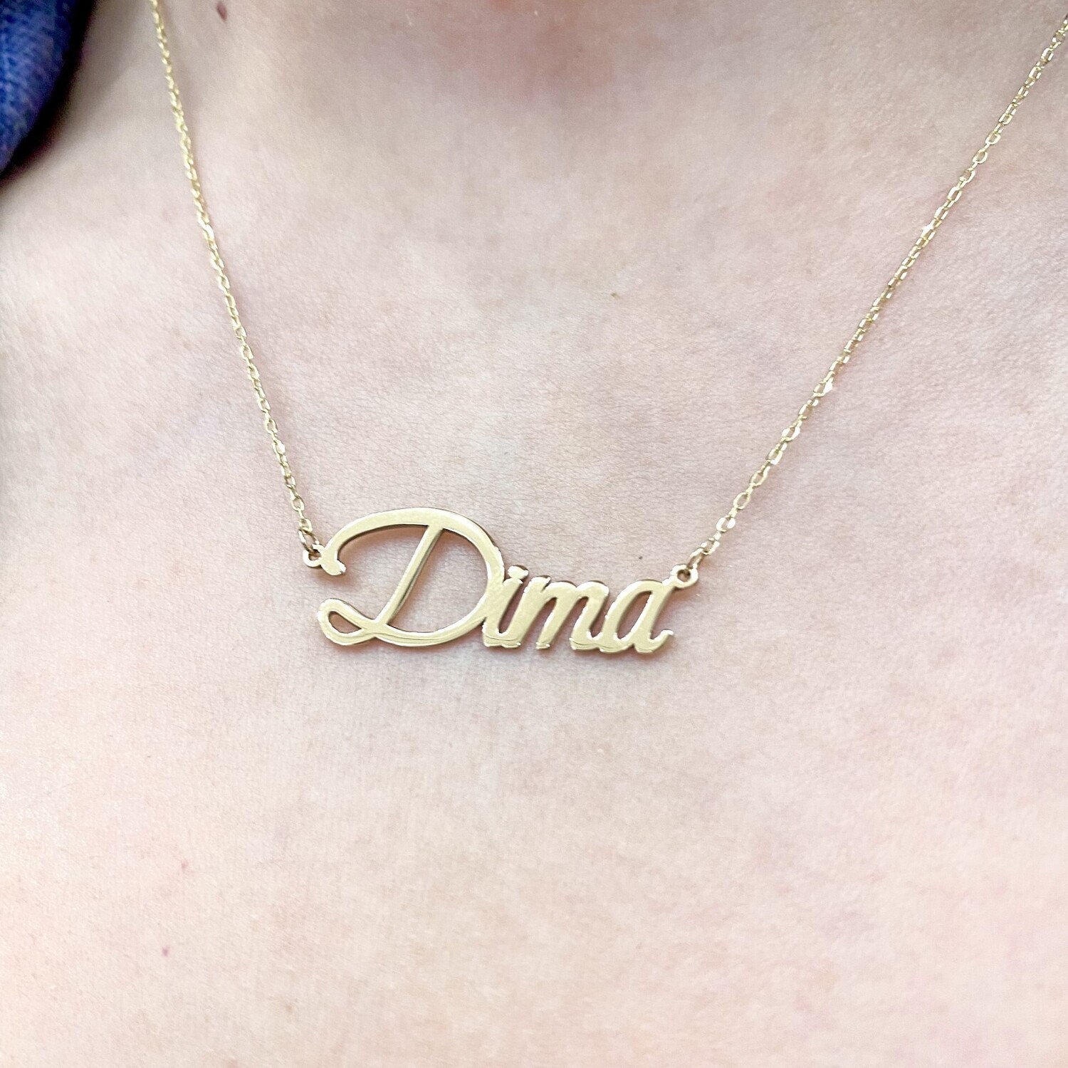 Personalized Special Font Name Necklace
