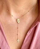 Rosary Style Necklace