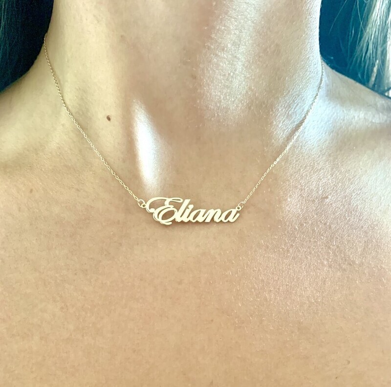 Personalized Special Font Name Necklace