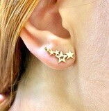 Multi Star Earrings