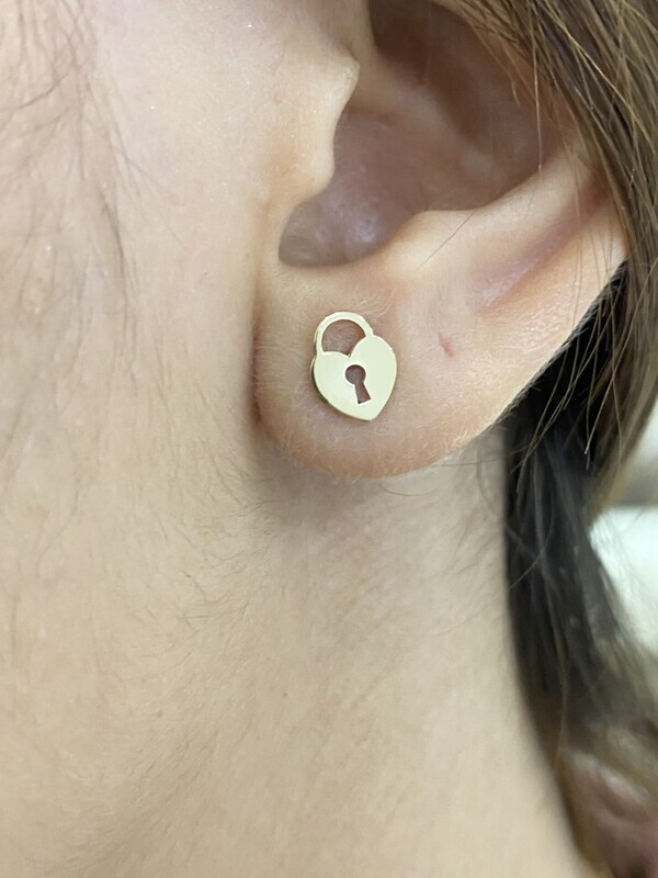 Lock Earrings