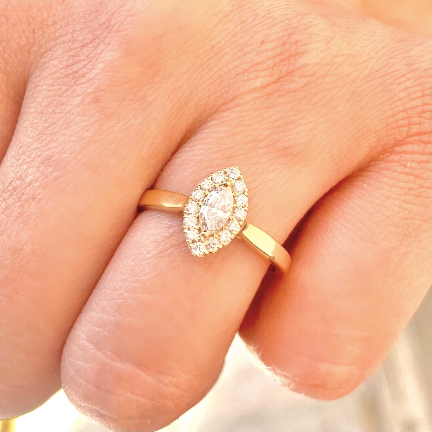 Crown Diamond Ring