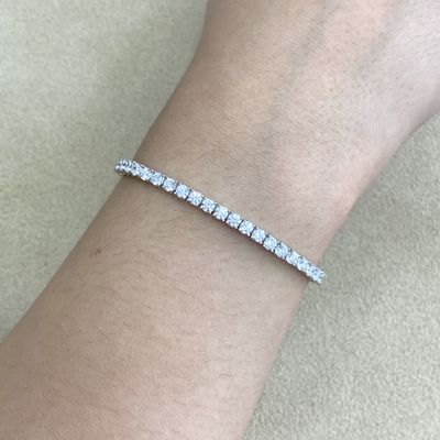 2.5 mm Tennis Diamond Bracelet