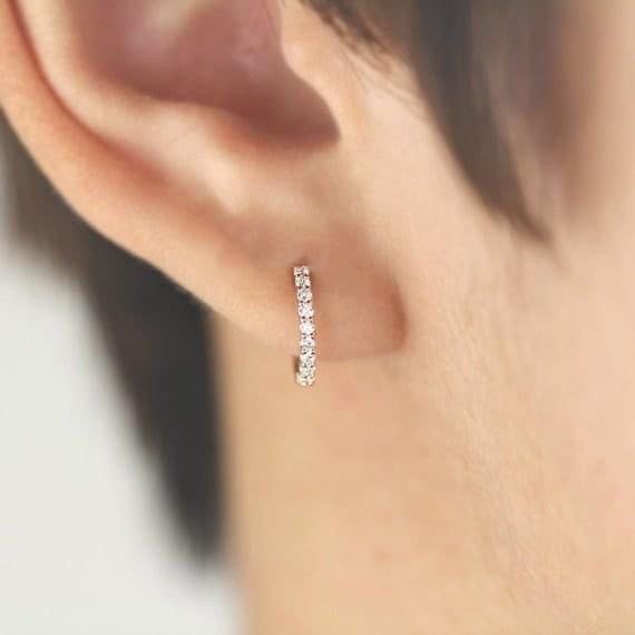 1.7 mm Diamond Huggies