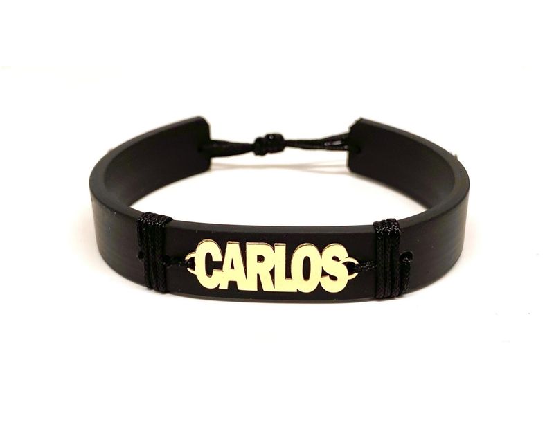 Personalized Rubber Bracelet