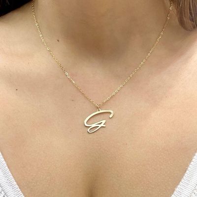 Special Personalized Letter Necklace