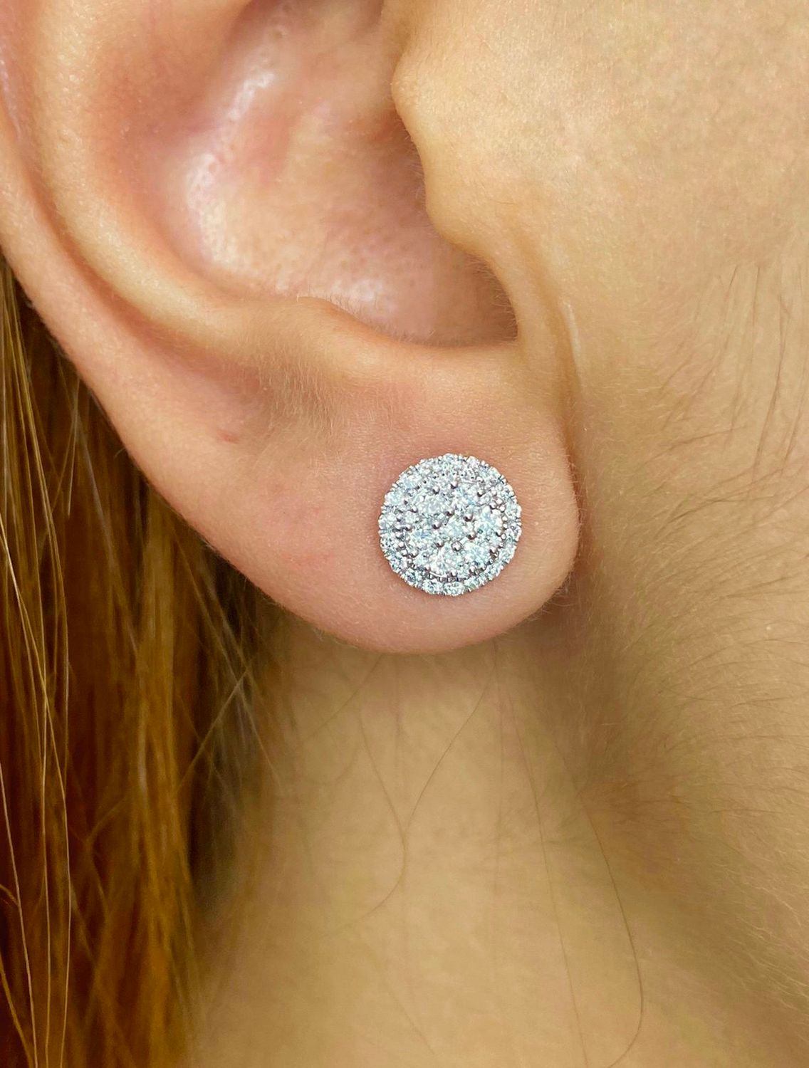 Illusion Diamond Earrings