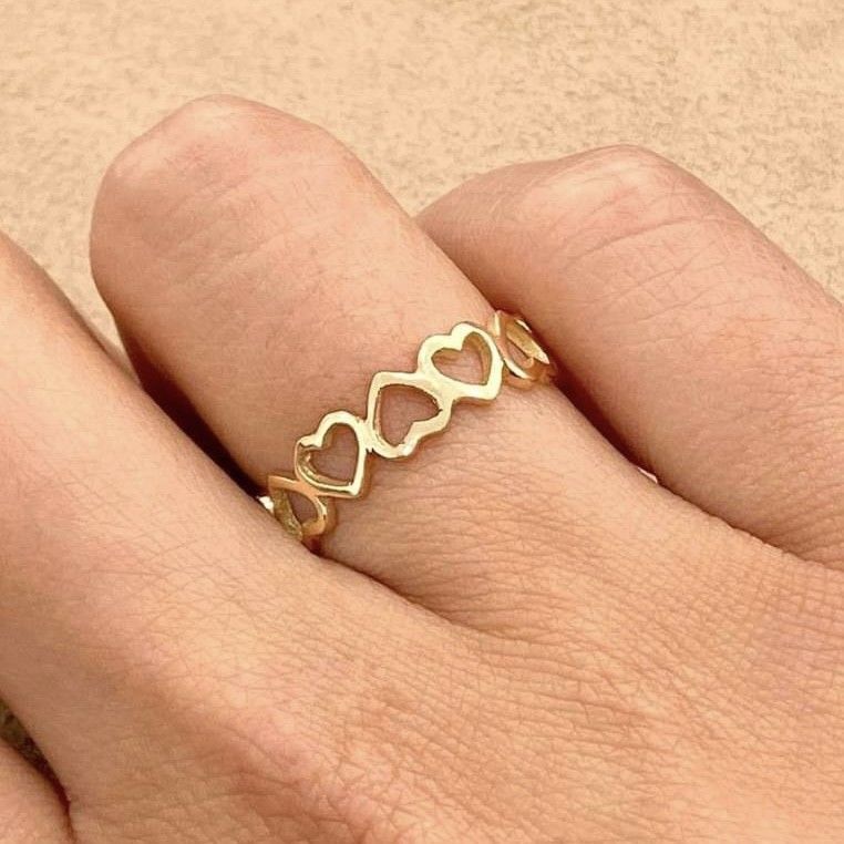 Multi-Heart Ring