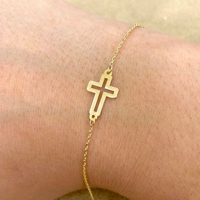 Cross Style Number 1 Kid Bracelet