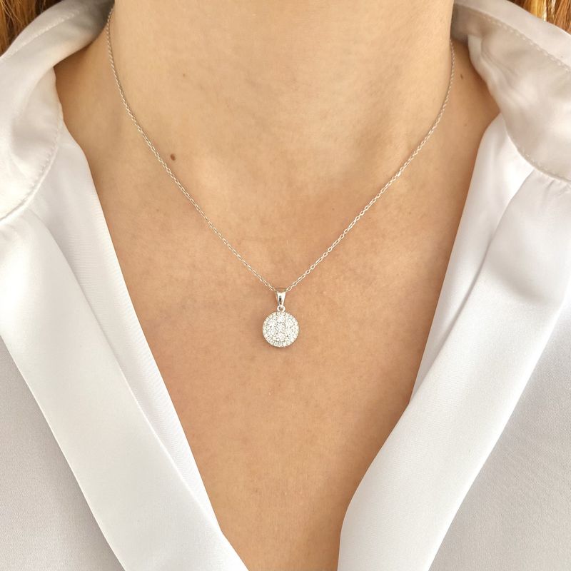 Illusion Diamond Necklace