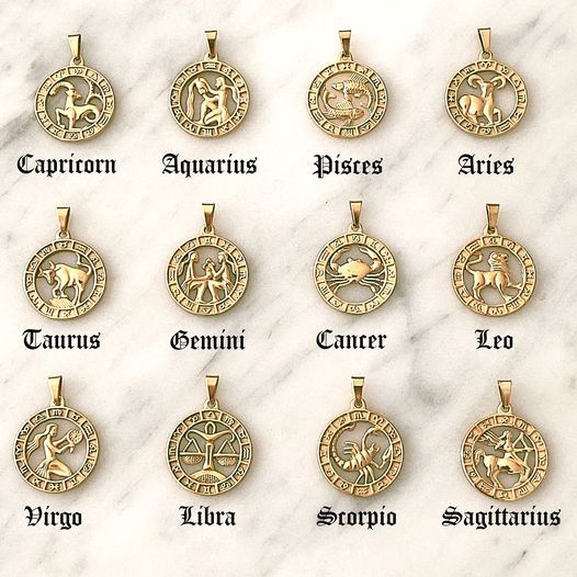 Upgraded Horoscope Pendant