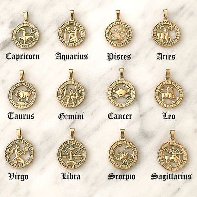Upgraded Horoscope Pendant