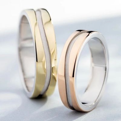 Twisted River Wedding Bands