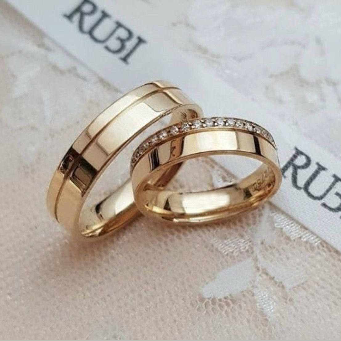 Half Eternity Diamond Wedding Bands