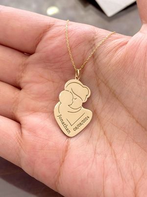 New Born Personalized Necklace
