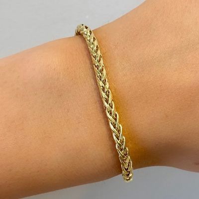 7 mm Byzantine Chain Bracelet