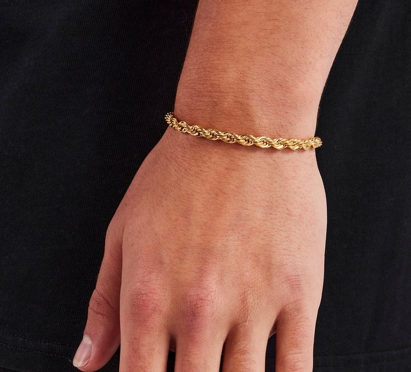 5 mm Rope Chain Bracelet