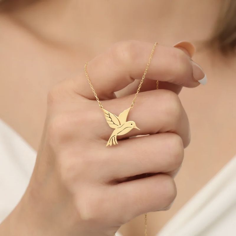 Humming Bird Necklace