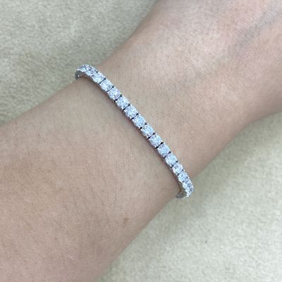 3.5 mm Tennis Diamond Bracelet