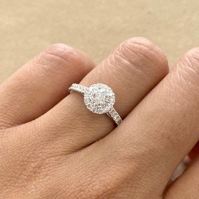Engagement Rings Worn on Hand