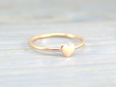 Small Heart Shaped Ring