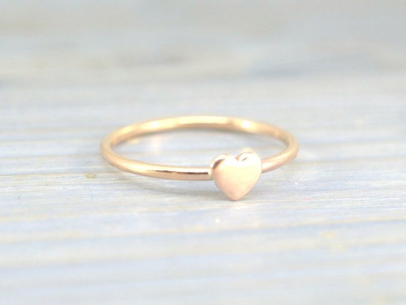 Small Heart Shaped Ring