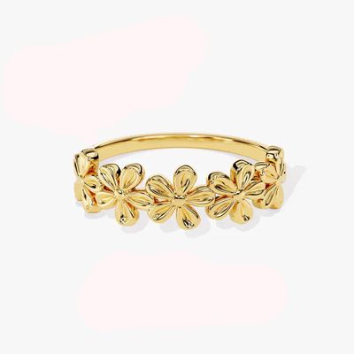 Multi-Flower Ring