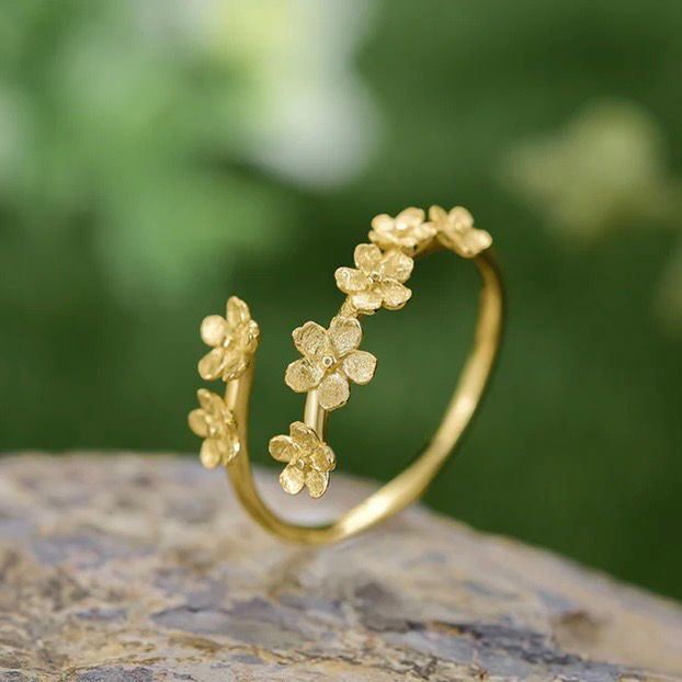 Blooming Twig Ring