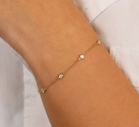Multi-Diamond Bracelet