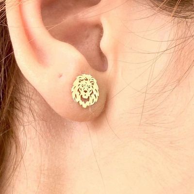 Lion Earrings