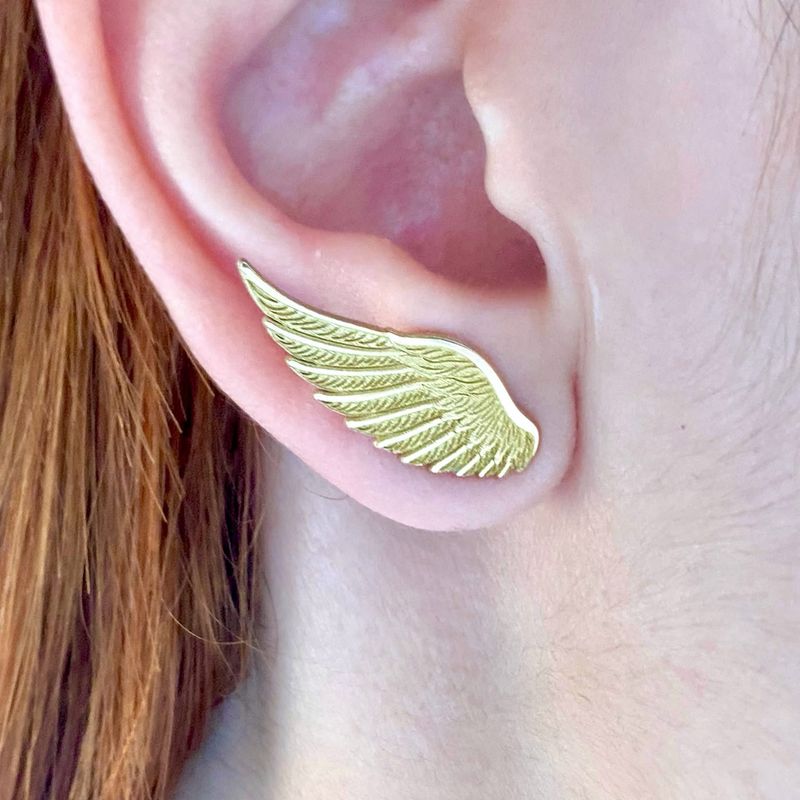Realistic 3D Wings Earrings