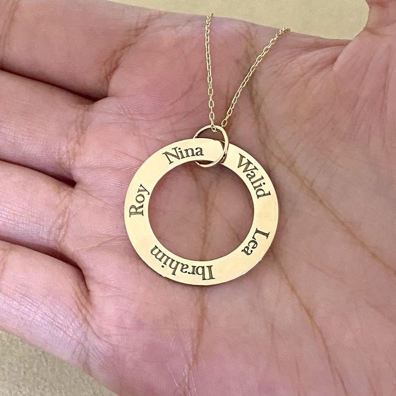Circle of Love Personalized Necklace