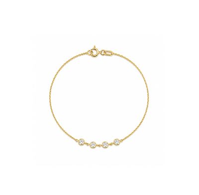 Four Diamond Bracelet