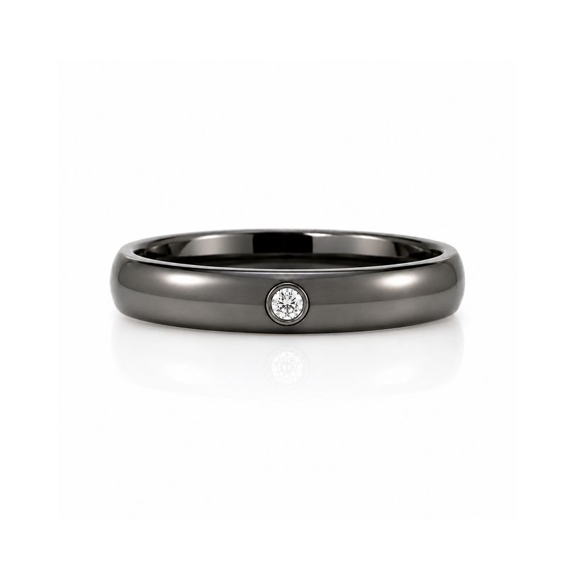Black Gold Diamond Band