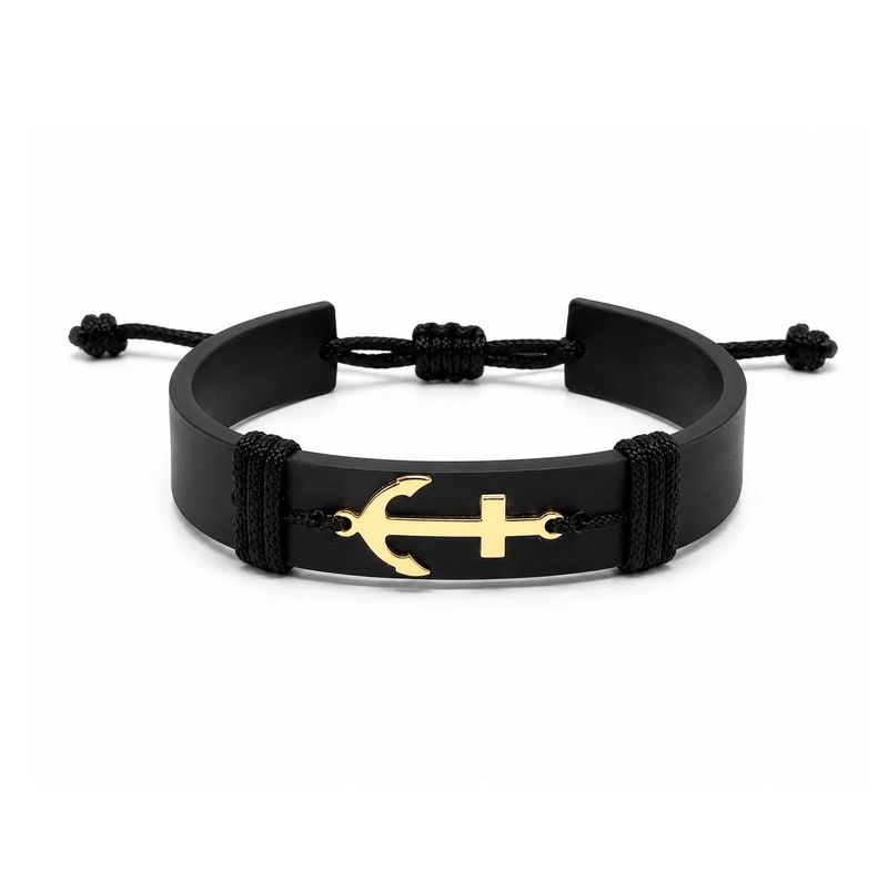 Anchor Rubber Bracelet