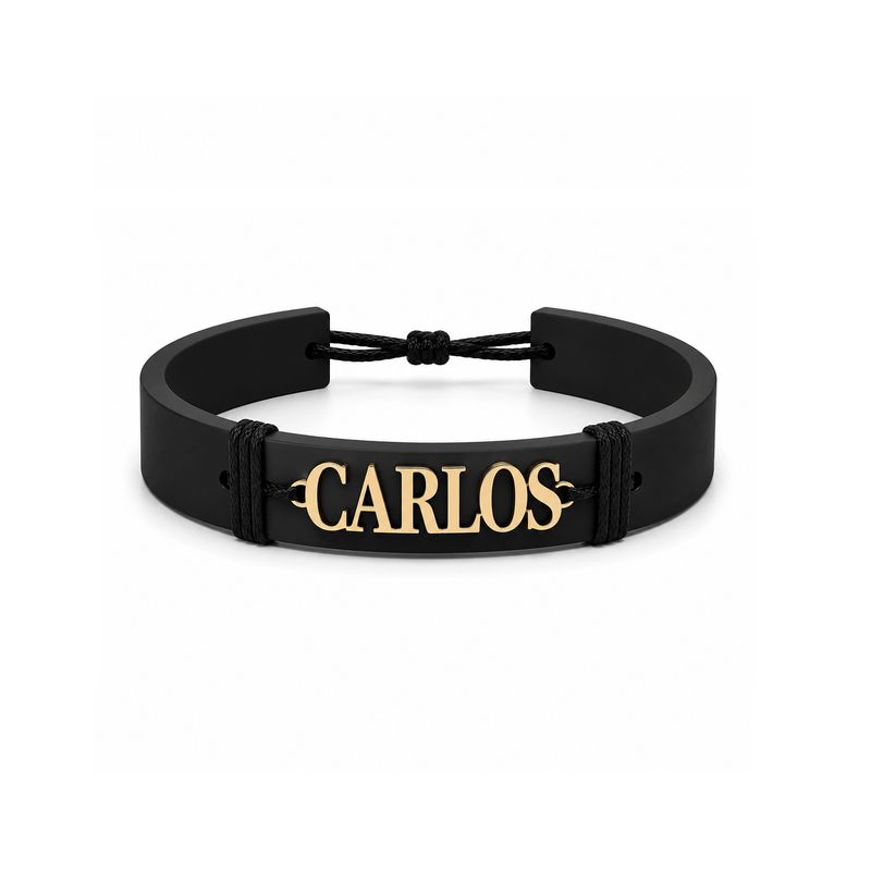 Personalized Rubber Bracelet