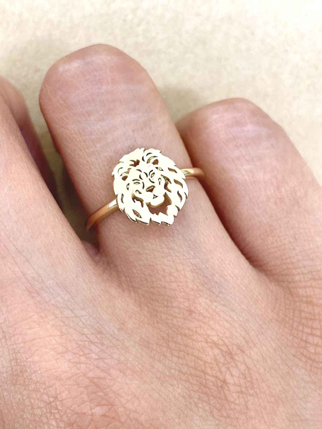 Upgraded Lion Ring