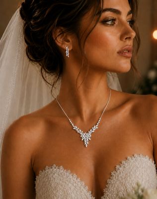 Multi-Marquise Diamond Necklace