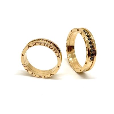 Black Diamonds Wedding Bands