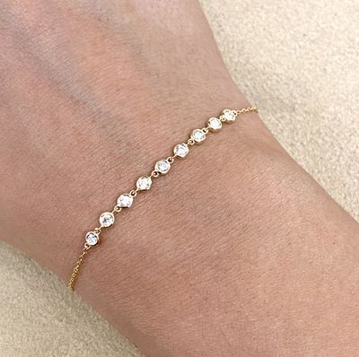 Nine Diamond Bracelet