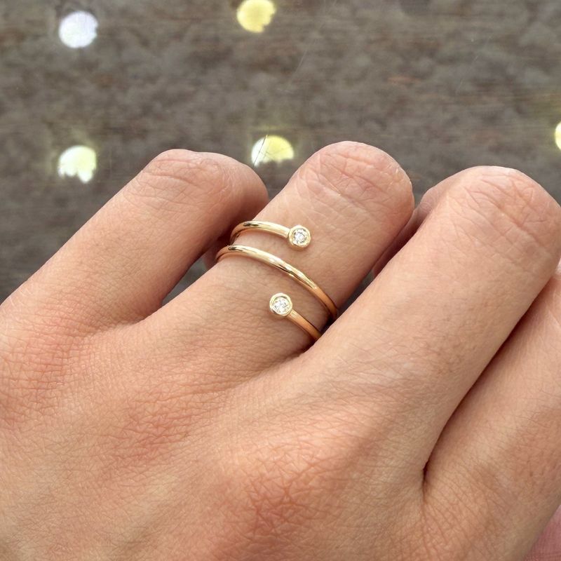 Circle of Love, Two Diamond Ring