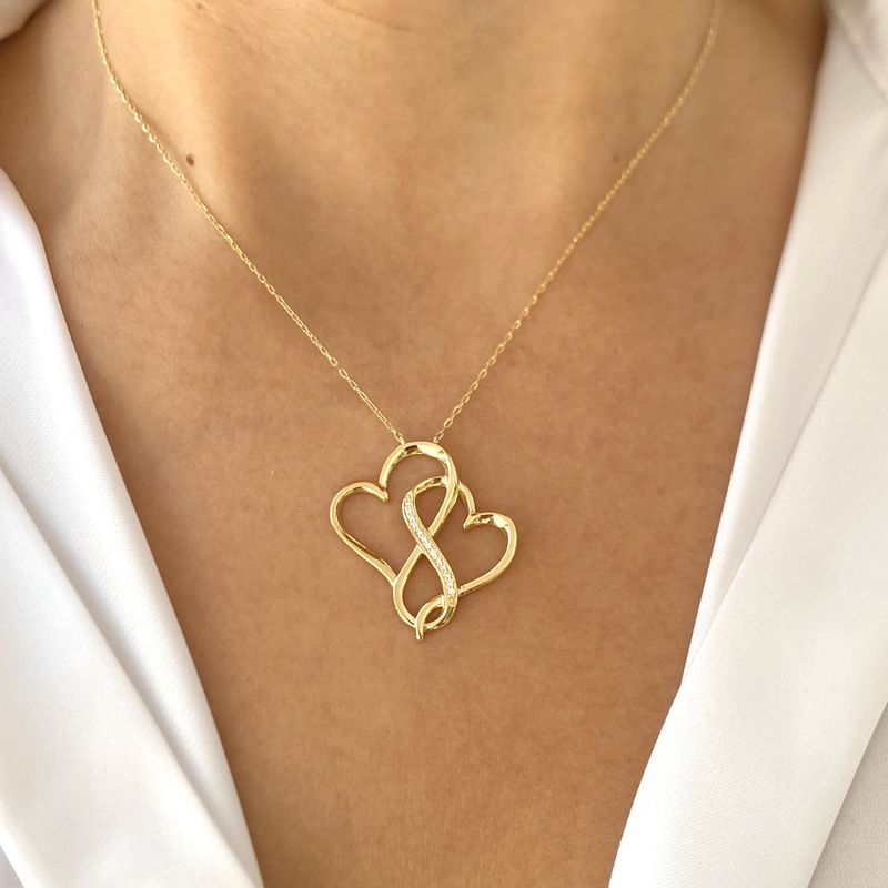 "Forever One" Version Three, Diamond Necklace