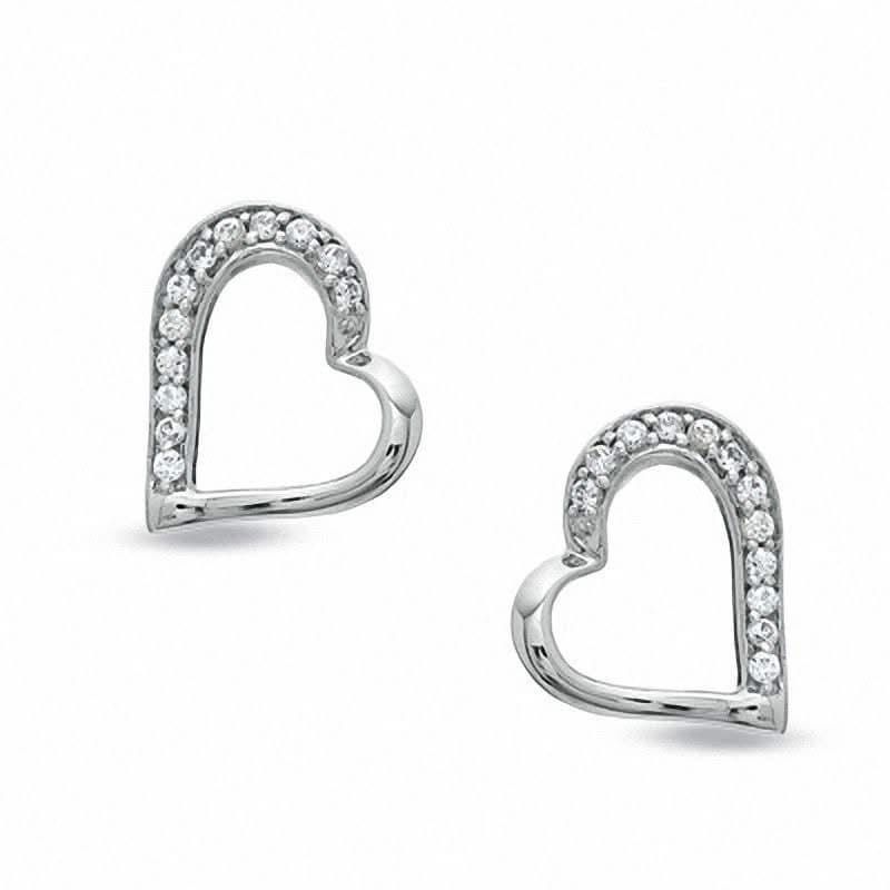 Butterfly Shaped Diamond Earrings