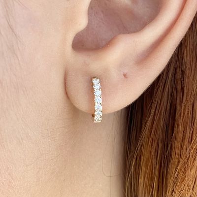2 mm Diamond Huggies
