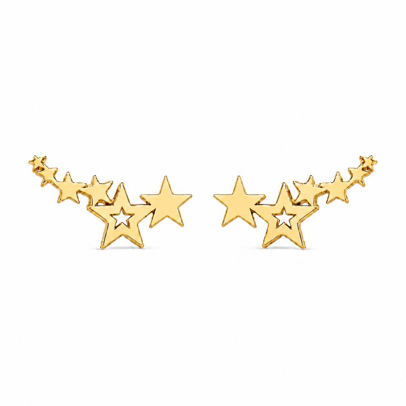 Multi Star Earrings