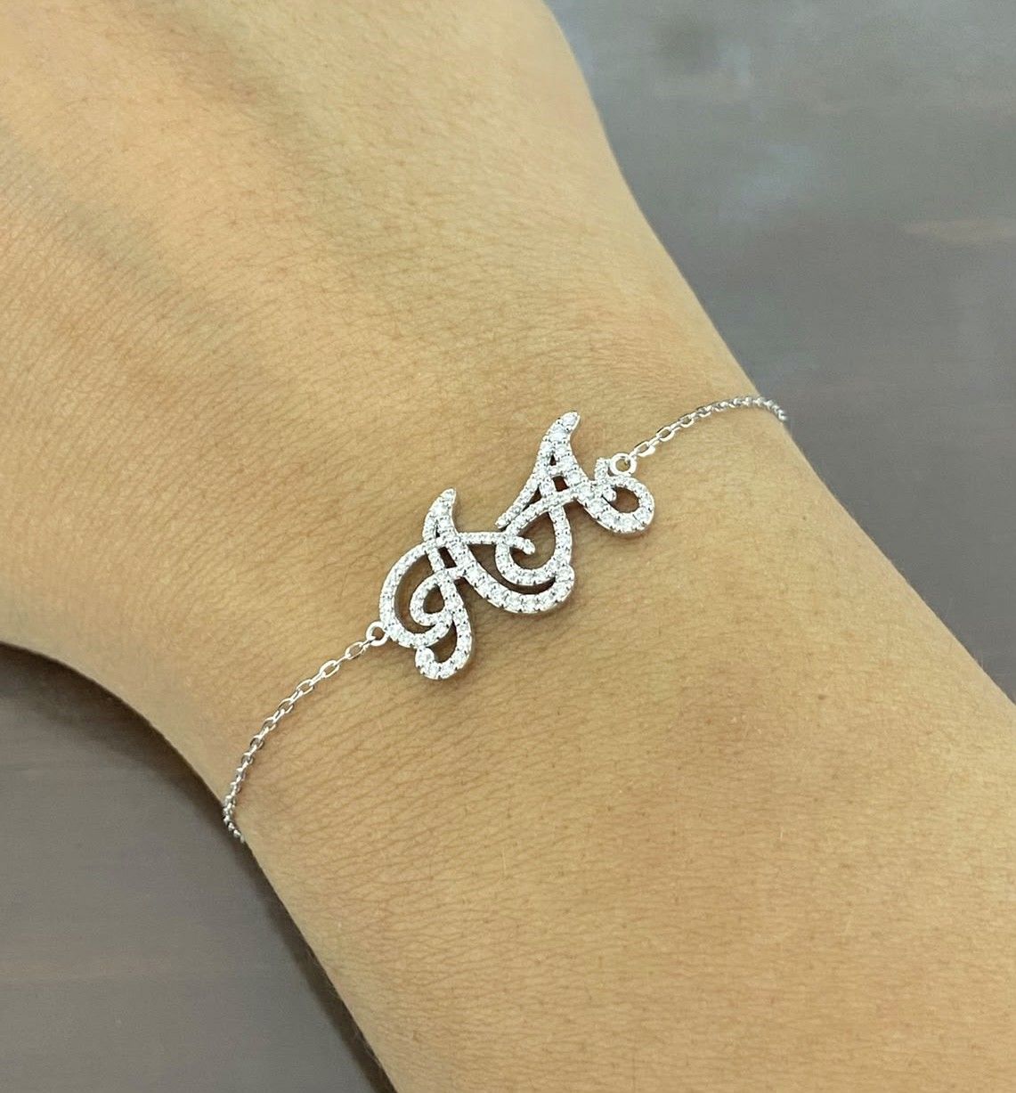 Personalized Diamond Bracelet