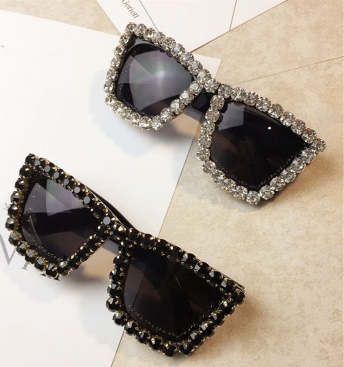 Stud Stuntin’ | Rhinestone Sunglasses 