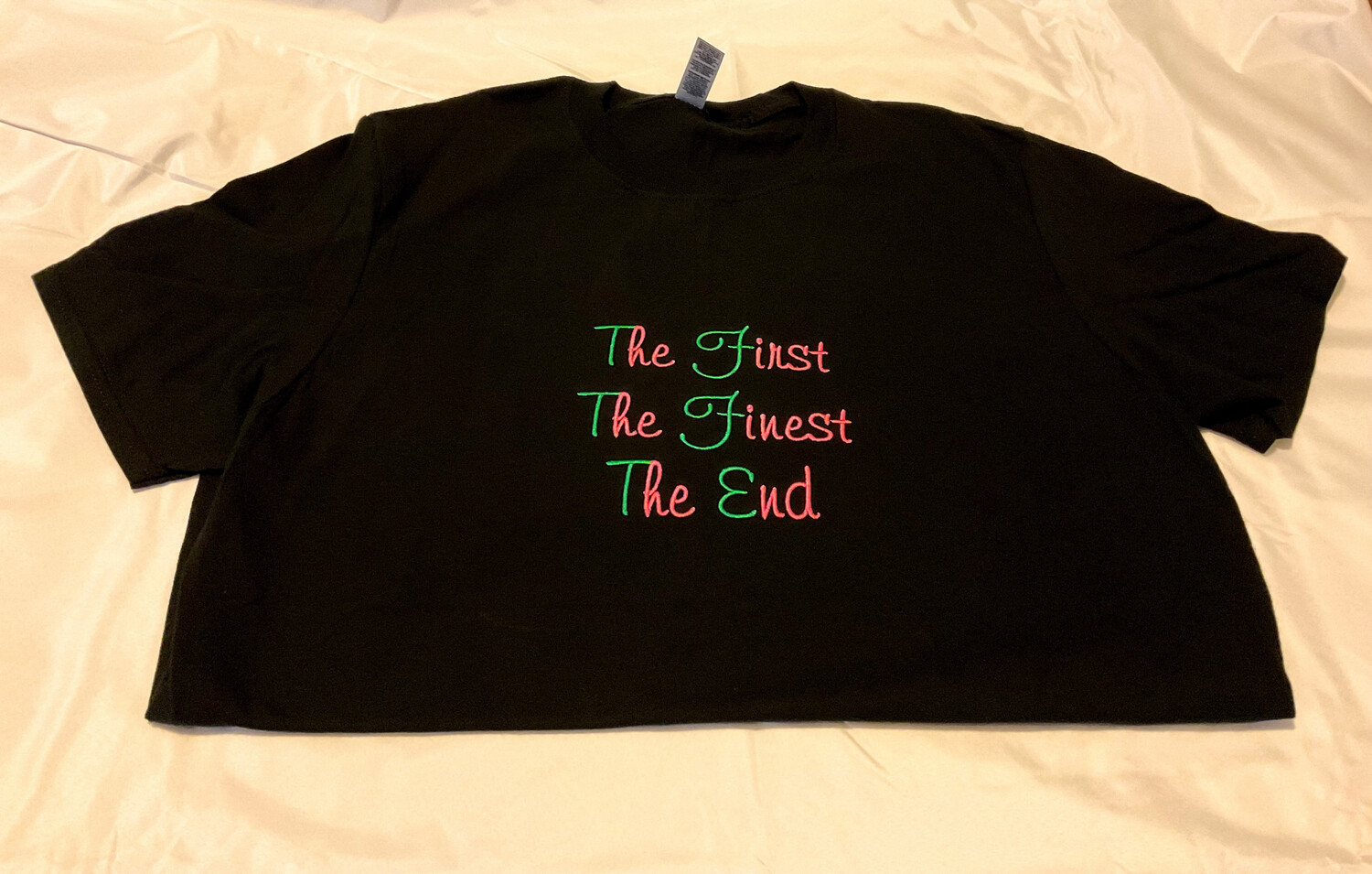 TheFirst  Embroidered T-shirt